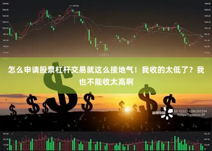 怎么申请股票杠杆交易就这么接地气！我收的太低了？我也不能收太高啊